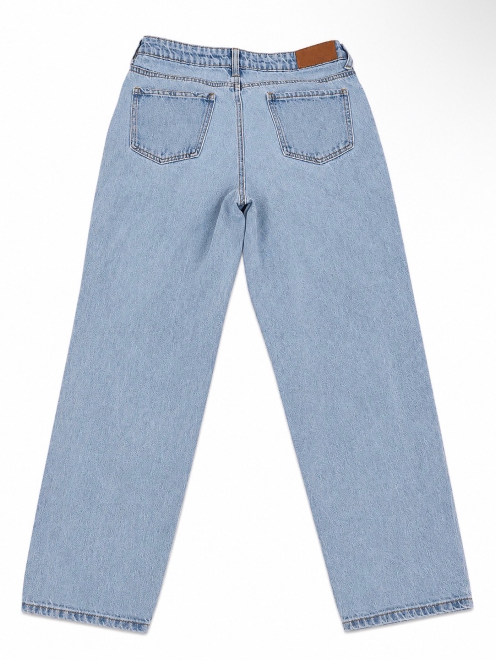Original Blue Light Wash Smiley Face Jeans - Picture 2 of 3